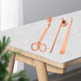 thumbnail image 3 of 3PCS Vela Mecha Trimmer Snuffer Dipper Cutter Extinguir Kit De Herramientas De Oro Rosa Sunnimix apagavelas, 3 of 8