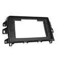 thumbnail image 4 of Reemplazo del marco de navegación GPS del panel de tablero negro mate de la fascia de la radio estéreo del automóvil de 10.1 pulgadas para NISSAN NAVARA 2014-2015, 4 of 5