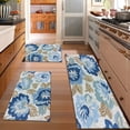 thumbnail image 2 of Floor Rugs Sets 3 Piece with Runner, Farmhouse Kitchen Rugs and Mats Non Skid Washable Runner Rug for Kitchen Sink Laundry, 2 of 12