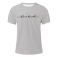thumbnail image 4 of Casual Short Sleeve T Shirt With Minimalist Letter Print Comfortable Blend Tee for Everyday Wear 6xl T Shirts for Men Big and Tall T Shirts of T Shirts, 4 of 4