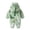 Green, variant on GiLiling Baby Plush Halloween Dinosaur Winter Jumpsuit with Tail, Attached Tail, Front Zipper, Kids Halloween Holiday Party Wear (Green, 3-6 Months)