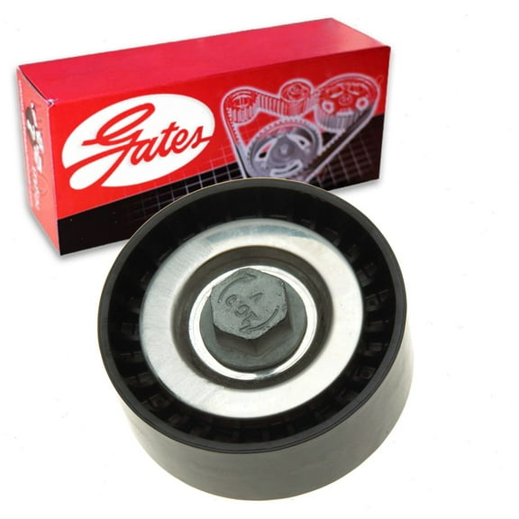Gates Upper DriveAlign Drive Belt Idler Pulley compatible with Dodge Journey 2.4L L4 2009-2019