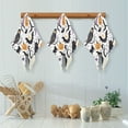 thumbnail image 5 of Hand Drawn Halloween 6 Pack Kitchen Cleaning Cloths 11'' x 11'', Super Absorbent, Soft Double Layer Plush for Dish and Surface Cleaning, 5 of 9