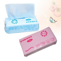 MLINS 80pcs/1 Box Disposable Cleaning Towels Multi Purpose Cloths Convenient Cleaning Wipes (Color)