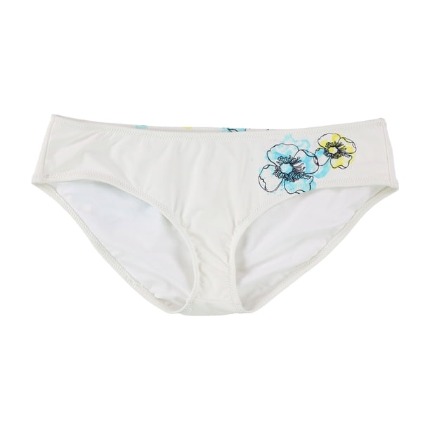 Aeropostale Mujeres Tops & Bottoms Mix N Match Bikini, Blanco, Grande