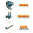 thumbnail image 4 of Uxcell 2set V-Groove Router Bit 0.6" Dia 6mm Shank 135 Degree with Conversion Collet, Cyan, 4 of 5