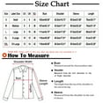 thumbnail image 6 of Qeaghou Flash Deals Womens Rain Jacket Waterproof Long Hooded Rain Coats Lightweight Outdoor Windbreaker Button Zip Up Travel Trench Coat, 6 of 6