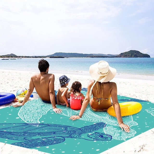 Feltree Outdoor Camping Beach Mat Portable Foldable Picnic Mat Spring Wind Mat Ultralight Mat