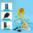 thumbnail image 2 of Climbing Stairs Toy Small Duck Cute Brain Exercise Educational Slider Rail Family Interaction Toy 3 Ducks, 2 of 4