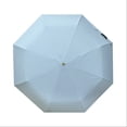 thumbnail image 3 of Sombrilla de Bolsillo con Sistema Manual y Filtro UV Color Azul, 3 of 7