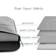 thumbnail image 4 of Laptop Bag 13 15 16 Inch Waterproof Notebook Case Sleeve For Macbook Air Pro 13 15 16 Computer Handbag Briefcase Bag Black 16 Inch, 4 of 6