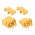 thumbnail image 3 of XT60PT Connector Plug, Long Service Life Convenient XT60PT Connector with Plug Back Cover for RC Battery, 3 of 8