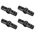 thumbnail image 1 of Uxcell 4-Pack Conector de Tubería Estructural, Abrazadera de Tubería de 3 Vías Conector de Tubería de Acero para Tubería OD de 1.1" o 28MM, 1 of 1