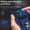 thumbnail image 4 of for Samsung Galaxy S20 Plus Case with Slide Camera Cover and Flexible TPU Screen Protector[2 Pack], 360° Rotation Ring Kickstand [Military Grade] Case for Galaxy S20 Plus 5G (Blue), 4 of 13