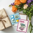 thumbnail image 3 of Teacup Teapot Clear Stamp for Scrapbooking Flower Pattern Silicone Stamps Vintage Tableware Transparent Stamp for Card Making DIY Embossing Journaling DIY Making, 3 of 8