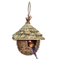 thumbnail image 3 of ZPAQI Bird House Outdoor Decorative Weaved Hanging Parrot Nest Houses Pet Bedroom, 3 of 10
