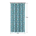 thumbnail image 5 of Blue Cartoon Unicorn Rainbow Cloud Moon Pattern Shower Curtain 36"x72" ,Bathroom Decorative Shower Curtains Set with 12 Hooks,Modern Waterproof Washable Shower Curtain, 5 of 6