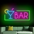 thumbnail image 2 of Handmadetneonsign Cocktail Bar Neon Sign, Cocktail Wall Art Decor, Bar Wall Decor, Home Wall Sign 60124, 2 of 5