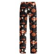 thumbnail image 7 of LHVUOA Womens Halloween Pajama Pants Cute Halloween Print Stretch Comfy Lounge Pants Casual Sleepwears, 7 of 7