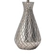 thumbnail image 3 of Denver 14 In. Nickel Traditional Table Lamp, Dimmable, 3 of 5