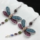 thumbnail image 5 of Pendientes de insecto con borla de diamante multicolor retro Joyas de oreja larga para mujer Wmkox8yi  sjalhkljlk4090, 5 of 9