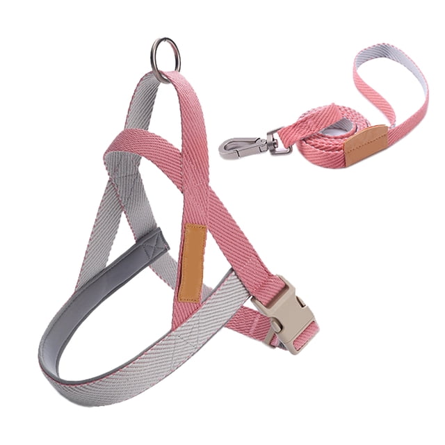 Correa de pecho tipo chaleco para mascotas para perros grandes con cuerda para caminar golden retriever.