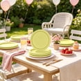 thumbnail image 6 of 20 Pcs Yellow Paper Plates, 7 Inch Pastel Disposable Dinnerware for 20 Guests, Solid Yellow Dessert Plates for Baby Shower Birthday Party Supplies, 6 of 6