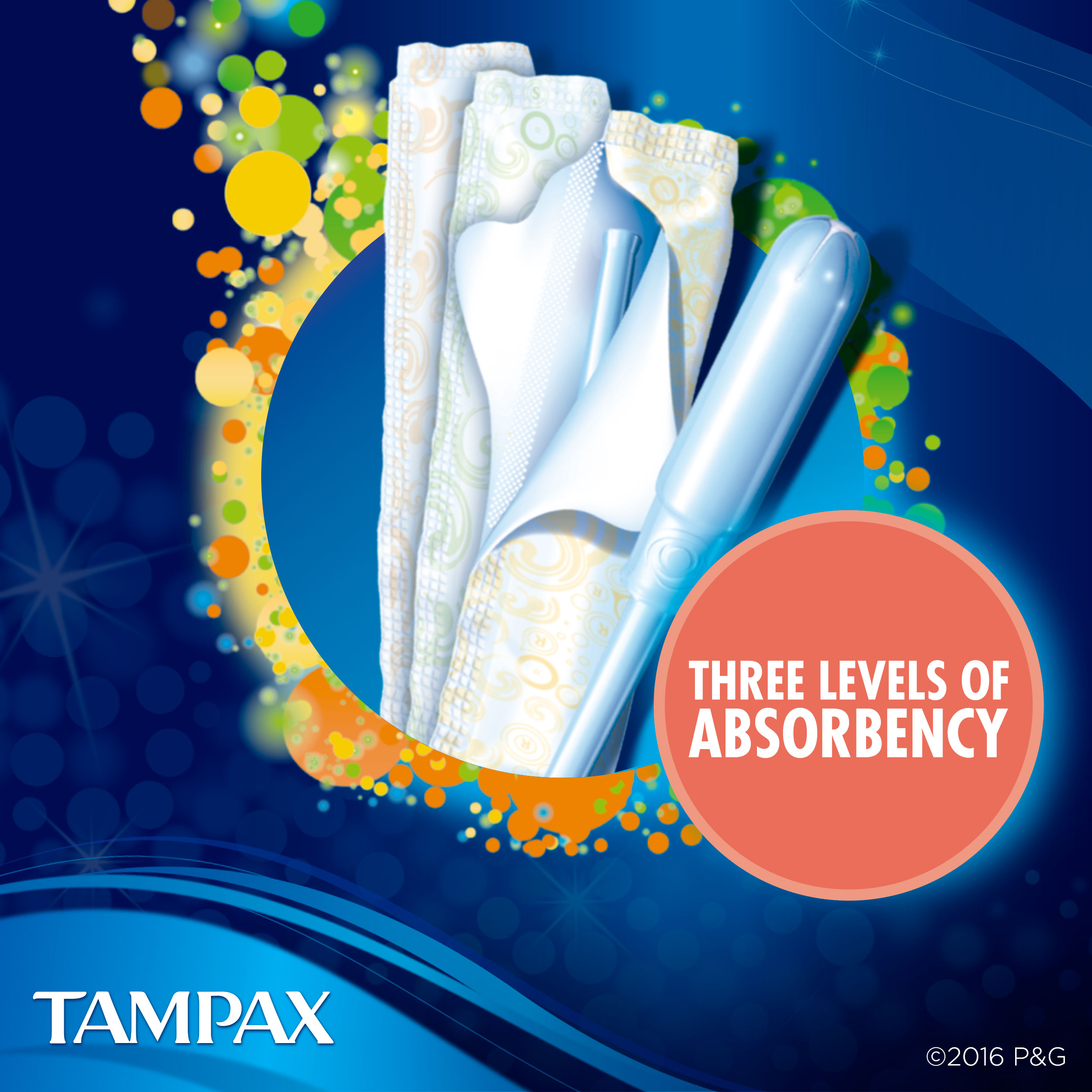 Tampax Pearl Plastic Triplepack, Unscented Tampons 36 Count