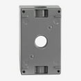 thumbnail image 2 of Sigma Engineered Solutions (14250) Metal Weatherproof 1-Gang 1/2" 3-Hole Electrical Outlet Box, Gray, 2 of 3