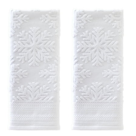 SKL HOME SUBTLE SNOWFLAKES JACQUARD HAND TOWEL