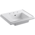 thumbnail image 2 of KOHLER K-2757-8-0 Tresham Bathroom Sink Basin with 8-inch Widespread Faucet Drilling, White, 2 of 2