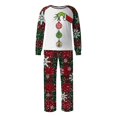 thumbnail image 2 of Pijamas navideños a juego Grinch - TKing Fashion 2024 Nuevos conjuntos de pijamas navideños familiares a juego Grinch, pijamas navideños navideños para parejas, adultos y niños, Mujer XXXL, 2 of 4