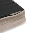thumbnail image 3 of Petco Orthopedic Cuddler Sherpa Dog Bed 28" L X 22" W X 6.5" H Beige Medium, 3 of 5
