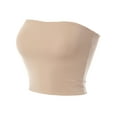 thumbnail image 3 of MixMatchy Women's Soft Rayon Jersey Tube Top, 3 of 4