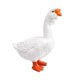 thumbnail image 2 of Figura de animal de simulación, juguete, figura de animal de granja para mesa de fiesta temática. Ganso blanco, 2 of 9