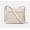 Dark Beige Moon Dust, variant on 454 Large Swingpack Buckle Crossbody Bag KM715 – Pebbled Leather Designer Purse with Zip Closure & Adjustable Strap, Fits Large iPad