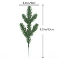 Kugisaki Christmas 2025 9.05in Simulated Needle Christmas Tree Accessories Realistic Double