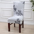 thumbnail image 2 of DJN Clearance Sofa Cover Chair Slipcover Stretch Printed Patterns Dining Chair Set Of Chair Protector For Dining Room Furniture Protector For Restaurant Hotel Cerem Plastic White One Size, 2 of 9