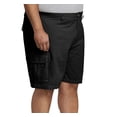 thumbnail image 2 of Men's Casual Lightweight Cotton Utility Button Flap Cargo Pockets Work Shorts (58, Black), 2 of 4