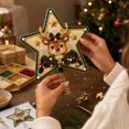 thumbnail image 6 of Clearance! DIY Beaded Christmas Tree Star Topper, Christmas Diamond Art Kit for Adults, DIY Pearls Rhinestone Craft, Gold Spiral Tree-Top Base, Christmas Tree Topper Holiday Party Decor (Reindeer), 6 of 8