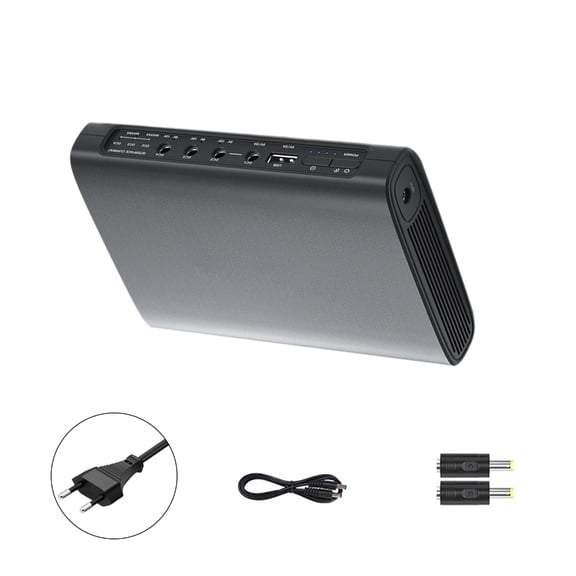 5V 9V 12V UPS Power Supply 16000mAh/20000mAh/25600mAh Energy Backup 5.5x2.1mm