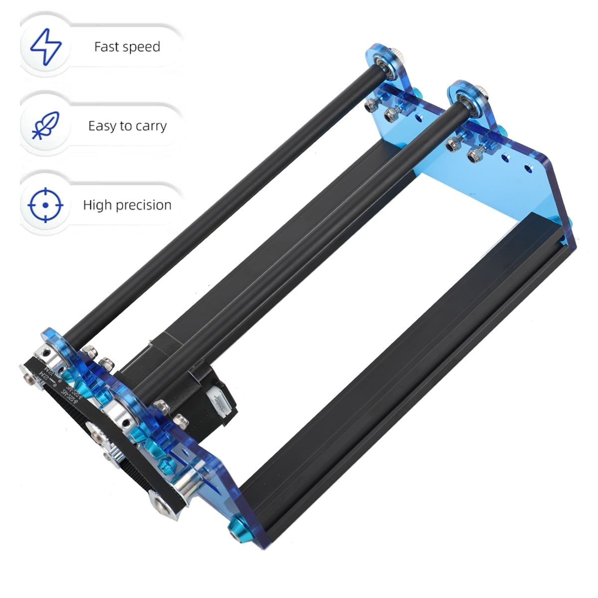 YILIKISS TwoTrees CNC Universal Laser Engraver Rotary Roller Y-Axis Shaft 360° Rotating