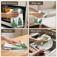 thumbnail image 5 of 6 Pcs Funny Kitchen Towels,White Christmas Watercolor Tree Pattern Microfiber Dish Towels,Kitchen Tea Towels,Kitchen Towel Set (18" X 26"), 5 of 7