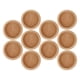 thumbnail image 5 of 10 posavasos de madera sin terminar, base de madera pequeña, mini bases de artware, práctica base de cojín de aguja para coser bases redondas en miniatura, 5 of 8