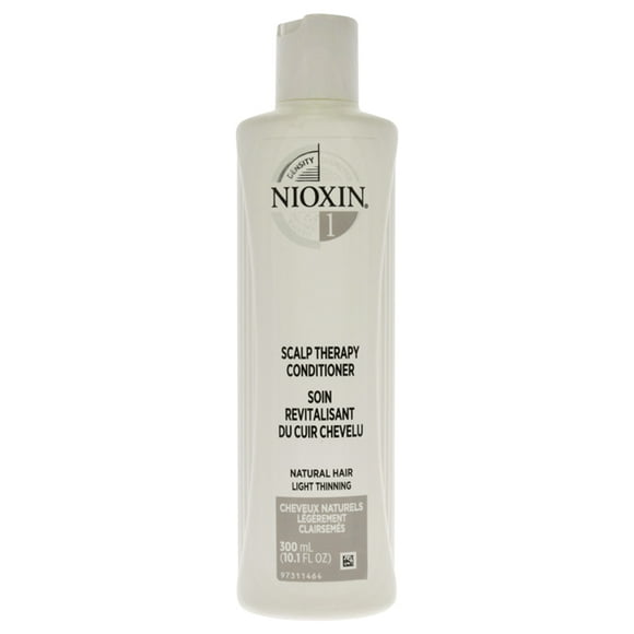 Après-shampooing de Traitement du Cuir Chevelu System 1 pour Cheveux Naturels - Éclaircissant Léger par Nioxin pour Hommes - après-Shampooing de 10,1 oz