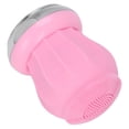 thumbnail image 3 of Cepillo de limpieza facial eléctrico recargable Ticfox Limpiador de poros faciales de silicona impermeable Rosa, 3 of 14