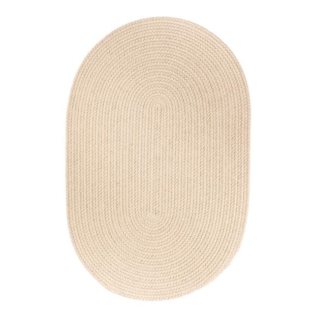Rhody Rug S049R096X096 Solid 8' Round Rug Pumice