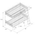 thumbnail image 3 of Mainstays Twin over Twin Convertible Bunk Bed, 3 of 9
