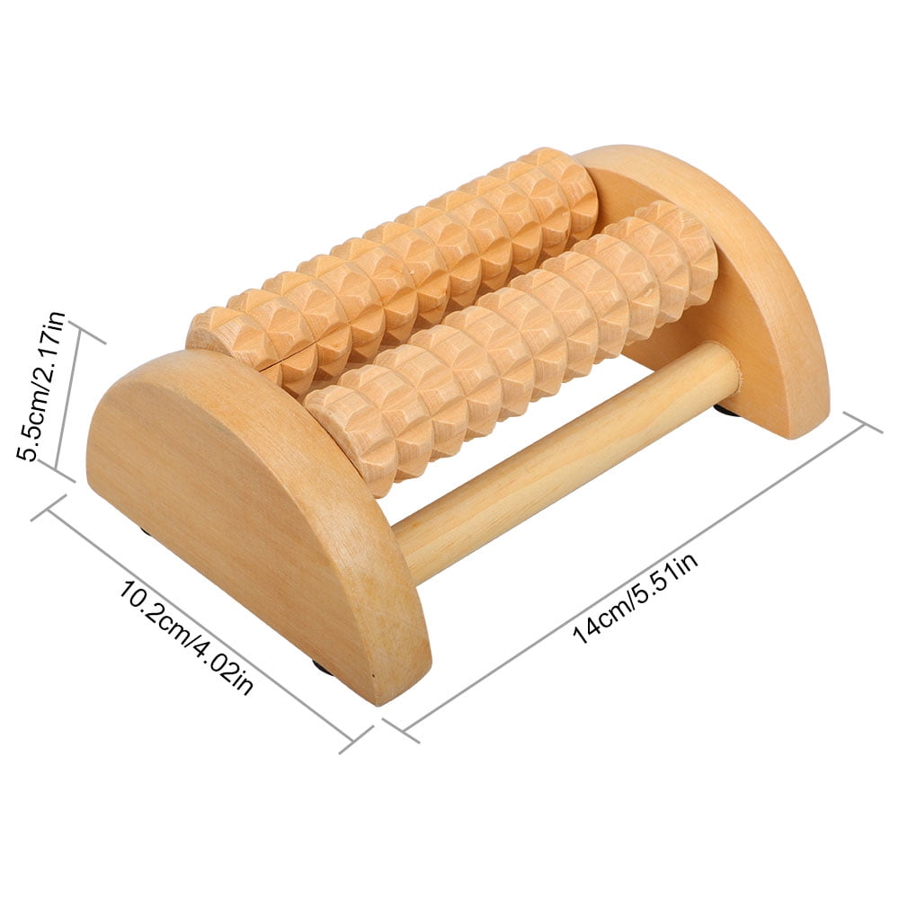 Meidong Foot Massager Roller Deep Tissue Wood Foot Massager for