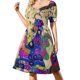 thumbnail image 2 of Gustav Klimt Die Jungfrauen (Las vírgenes) Vestido de manga corta Vestido de verano para mujer Vestidos elegantes Ropa de mujer, 2 of 7